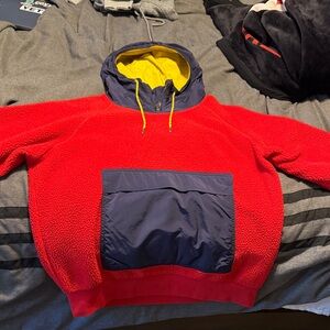 Polo Red Sherpa Windbreaker